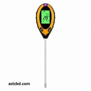 4 in 1 soil survey meter with pH, moisture, sunlight and temperature dial