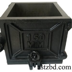 Concrete cube mold 150x150x150mm blue or black