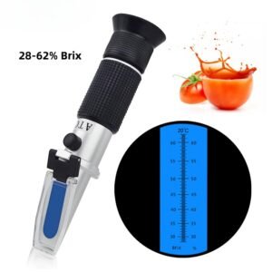 Refractometer ATC 28-62%Brix for Sugar Content Testing