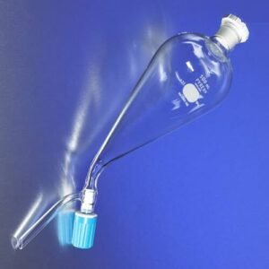 Pyrex Separating Funnel 500ml - Borosilicate Glass Lab Separation Funnel with Stopper
