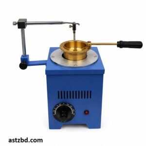 Flash and fire point apparatus complete benchtop testing unit
