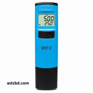 Hanna HI98302 DiST2 TDS Meter front display showing TDS reading