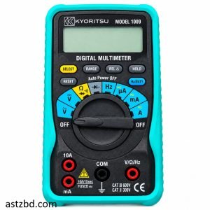 Kyoritsu KEW 1009 Digital Multimeter front view with LCD display and rotary dial
