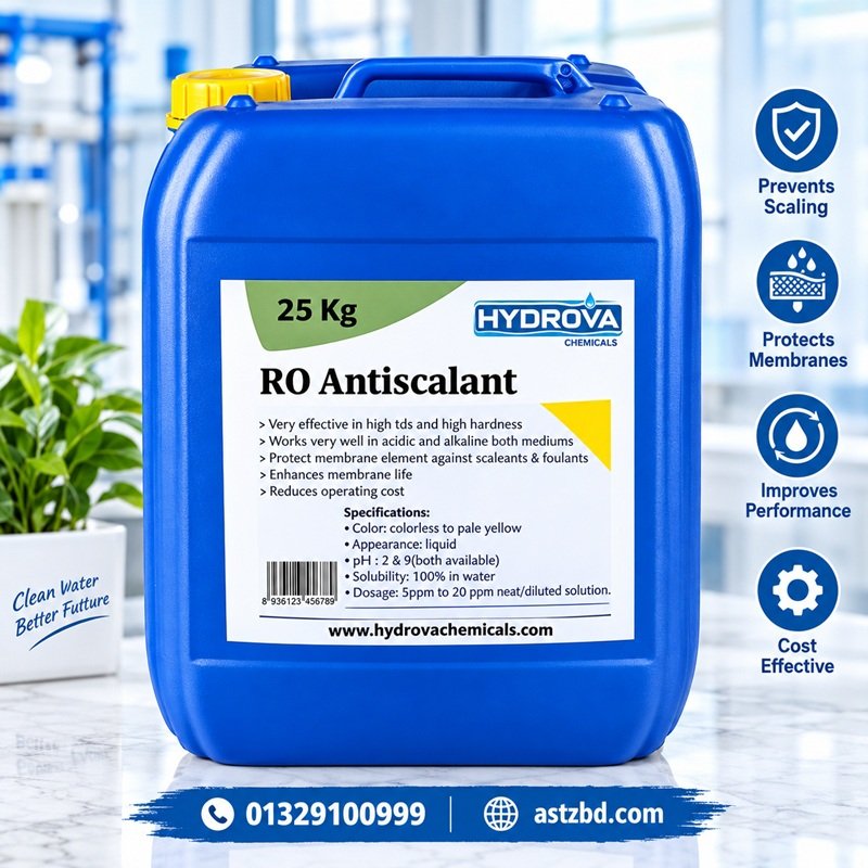 HYDROVA RO Antiscalant liquid drum for RO plant scale control