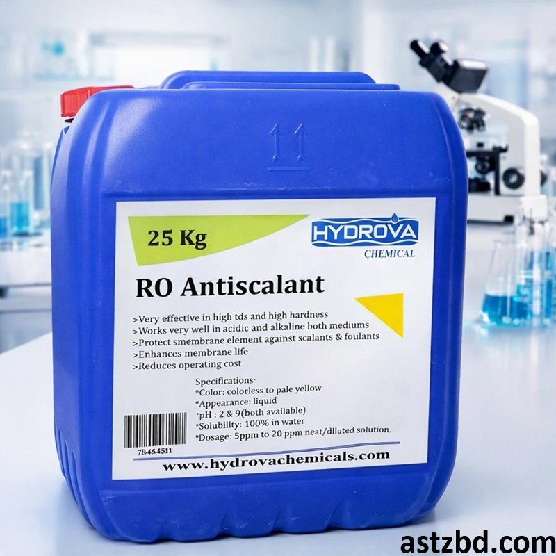 Clean RO membrane protected by HYDROVA RO Antiscalant