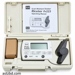 Kett FV223 grain moisture meter front view with digital display