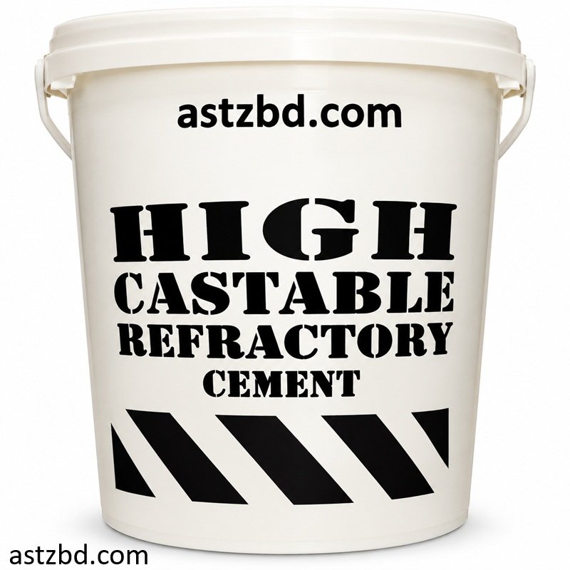 High Castable Refractory Cements 25 kg bag front view