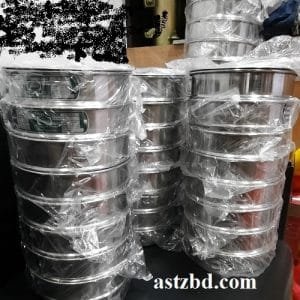 Sieve Set 200mm for Sand FM 8 Pcs Per Set 200mm