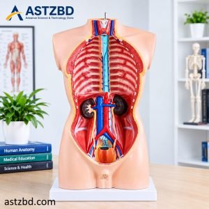 XC-201 Male Torso Mannequin 85cm 19 Parts Best Half Body Display Mannequin, Boutique & Photography