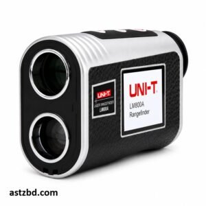UNI-T LM800A Laser Rangefinder compact black and silver body
