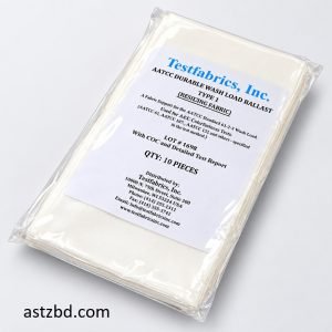 AATCC Cotton Ballast Type 1 folded white cotton pieces