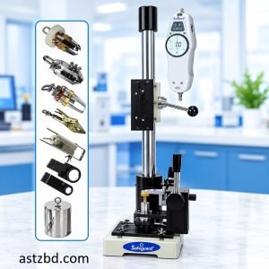 Button pull tester digital machine front view