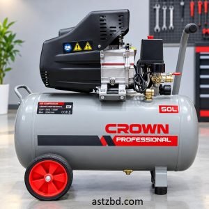 CT36135 Air Compressor – 2.5HP 50L CROWN Compressor