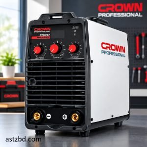 Crown CT33101 Welding Machine front view showing the digital current meter