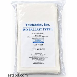ISO Ballast Type 1 folded white cotton pieces