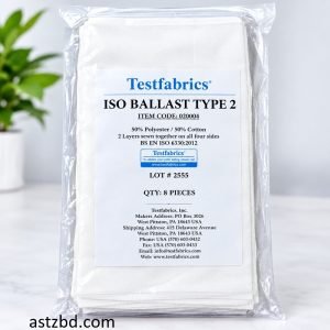 ISO Ballast Type 2 folded white polyester pieces