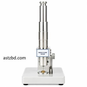 Button impact tester drop weight machine front view