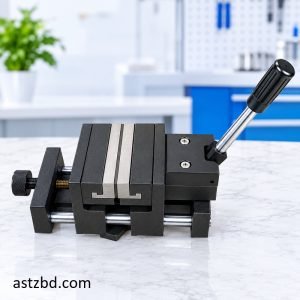 Multi function vise clamp rotating bench vise front view