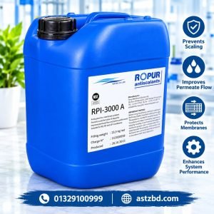 ROPUR RPI-3000A antiscalant 25 kg drum for RO plant