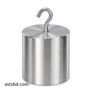 15 lbs calibration weight cast iron test weight front view with top handle
